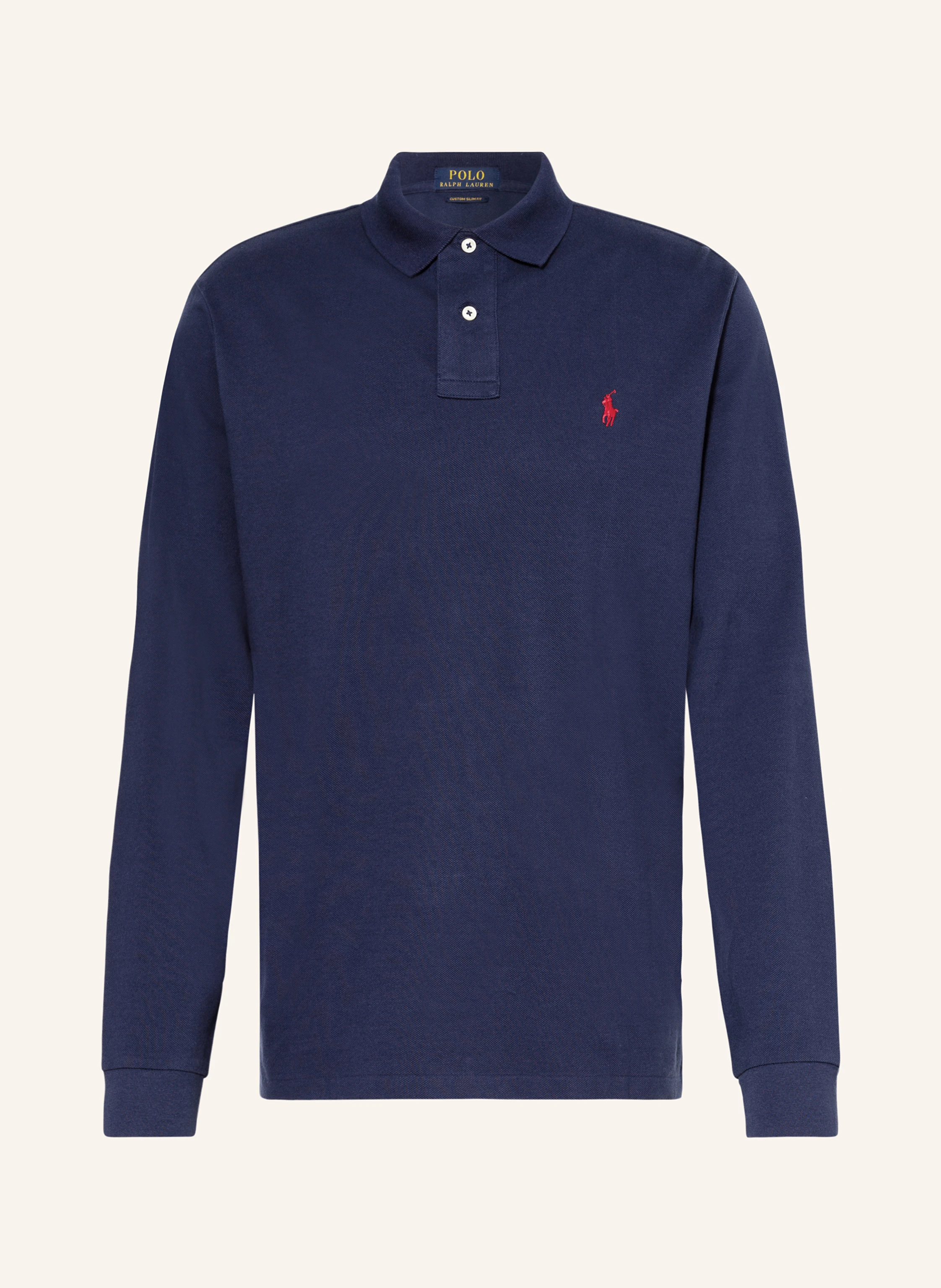 POLO RALPH LAUREN Piqué-Poloshirt Custom Slim Fit