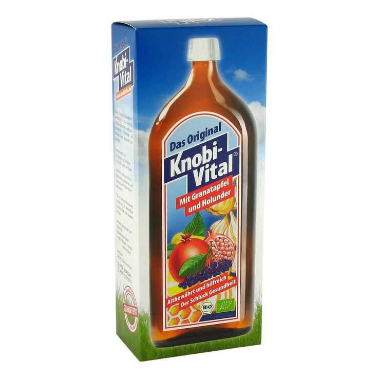 Knobivital mit Granatapfel + Holunder Bio, 960 ml
