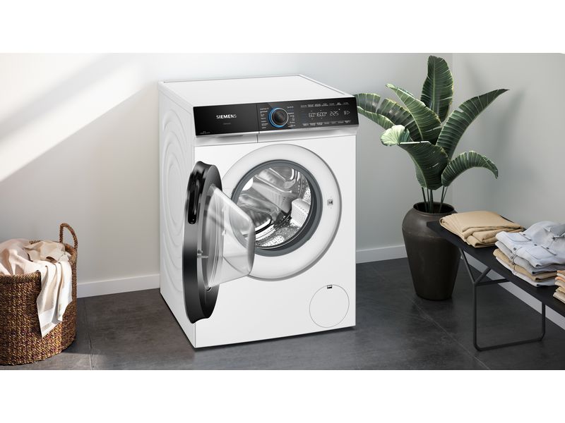 Siemens Waschmaschine WG56B214CH Links Frontloader mit 10 kg Ladekapazität