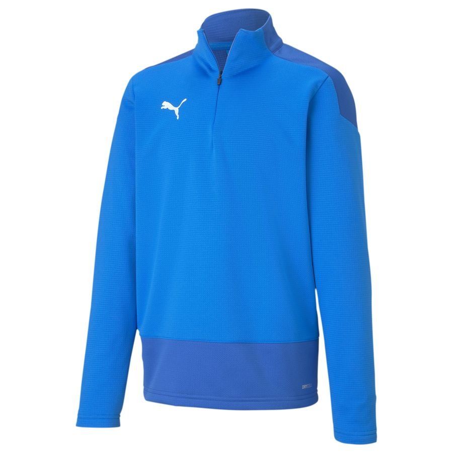 PUMA Maillot d'Entraînement teamGOAL 23 Fermeture Éclair 1/4 - Bleu Enfant