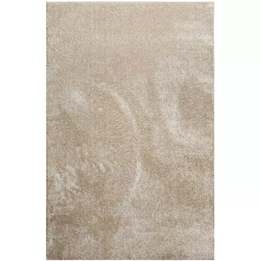 Homie Living Hochflorteppich Flavio sand beige