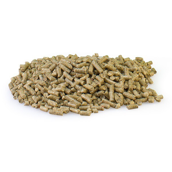 Pellets de fibra natural para cama
