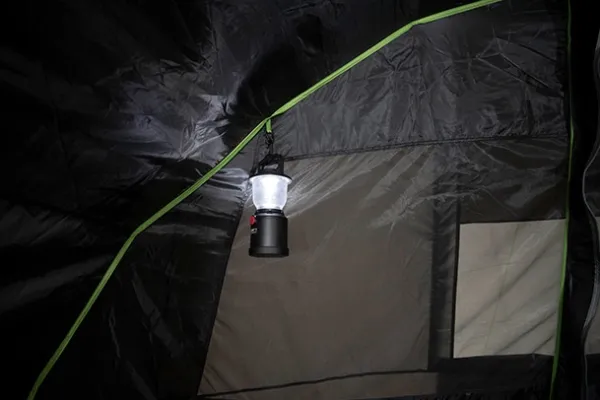 High Peak Garda 5.0, Camping, Tunneltelt, 5 person(er), Grøn, Lys grå