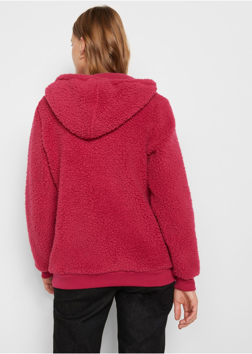 Pull en polaire peluche