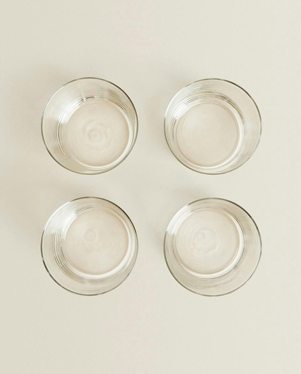 COPOS DE VIDRO PARA REFRIGERANTE (PACOTE COM 4)