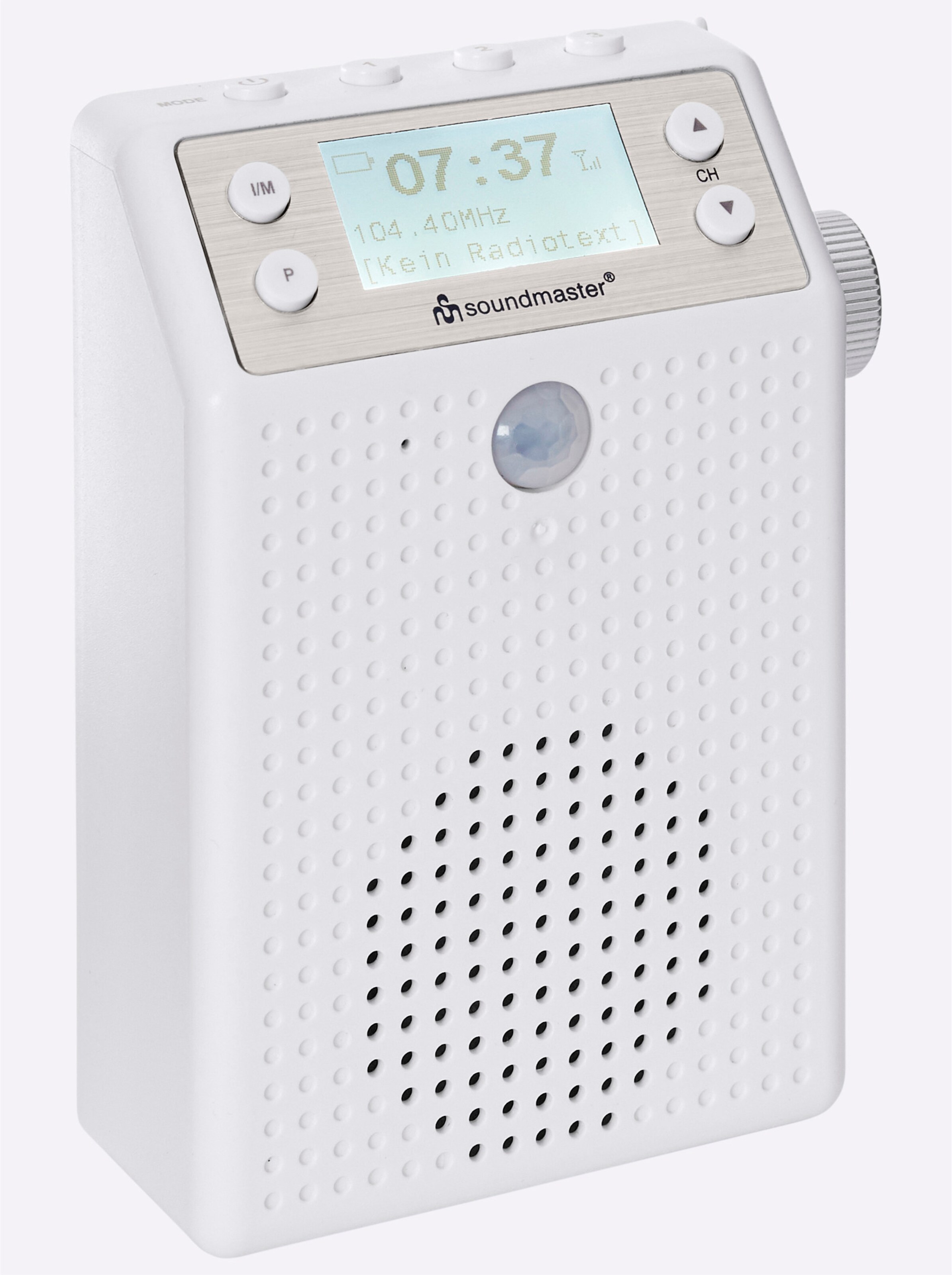 soundmaster Radio in weiß
