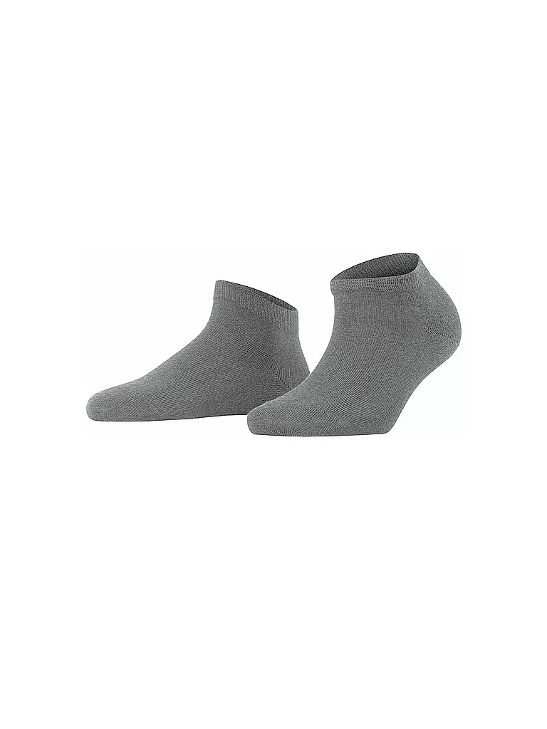 FALKE Sneakersocken Happy 2er Pkg Light Grey grau