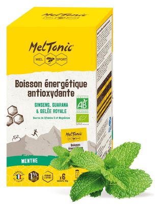 Boisson énergétique Bio Meltonic Antioxydante Menthe - 6x35g
