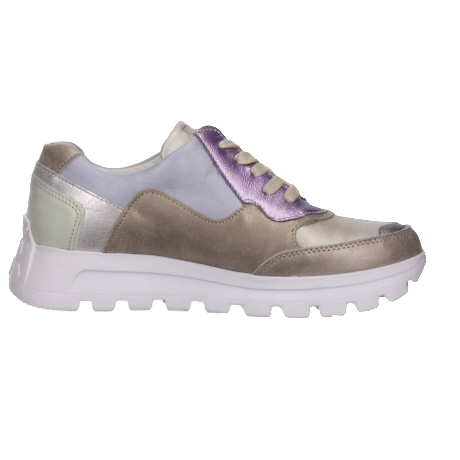 Waldläufer Sneaker mehrfarbig beige