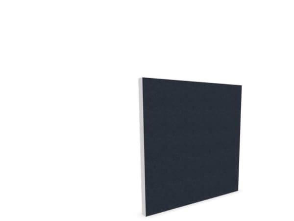 Lydabsorbent Sound Off EcoSUND Væg, 800x800x50 mm Hvid, tekstil-lamineret