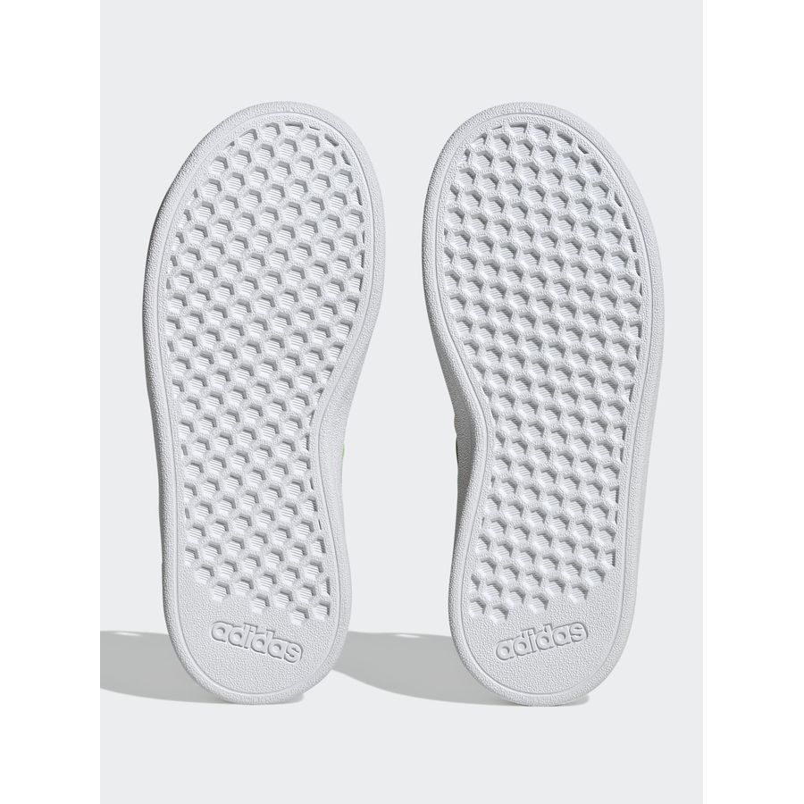 Adidas Chaussure à lacets élastiques et bride sur le dessus Grand Court Court