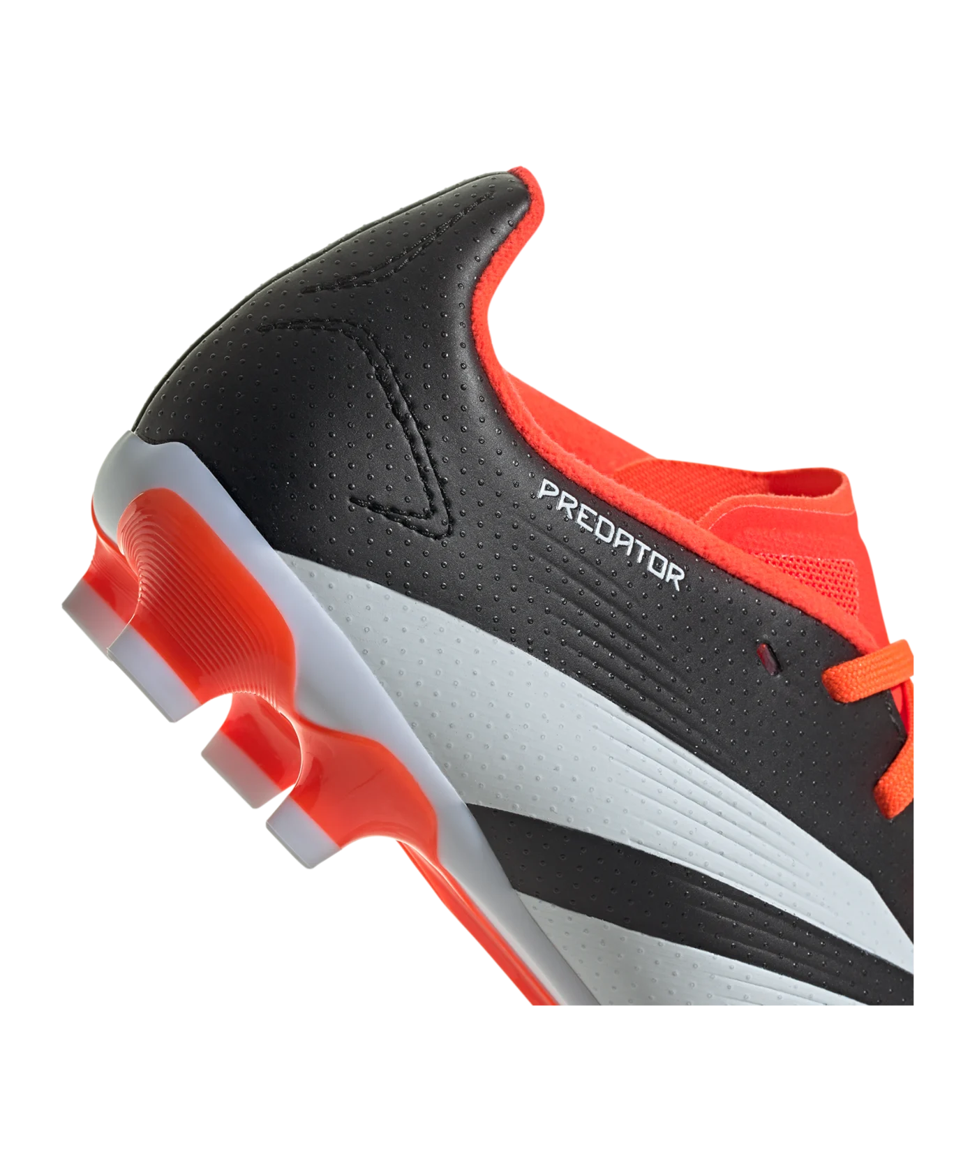 adidas Predator League MG Solar Energy Kids Schwarz Weiss Rot