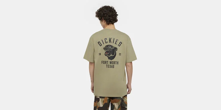 Dickies DICKIES PANTHER TEE SS IMPERIAL GRE Imperial green