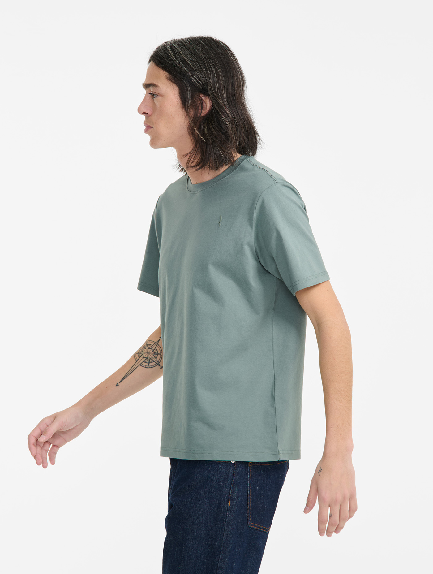 T-shirt col rond antibactérien et DRY FAST TEXTILE® ALOE