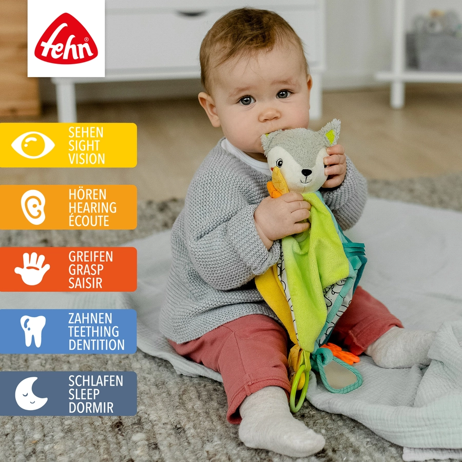fehn® Activity-Schmusetuch Fuchs Deluxe