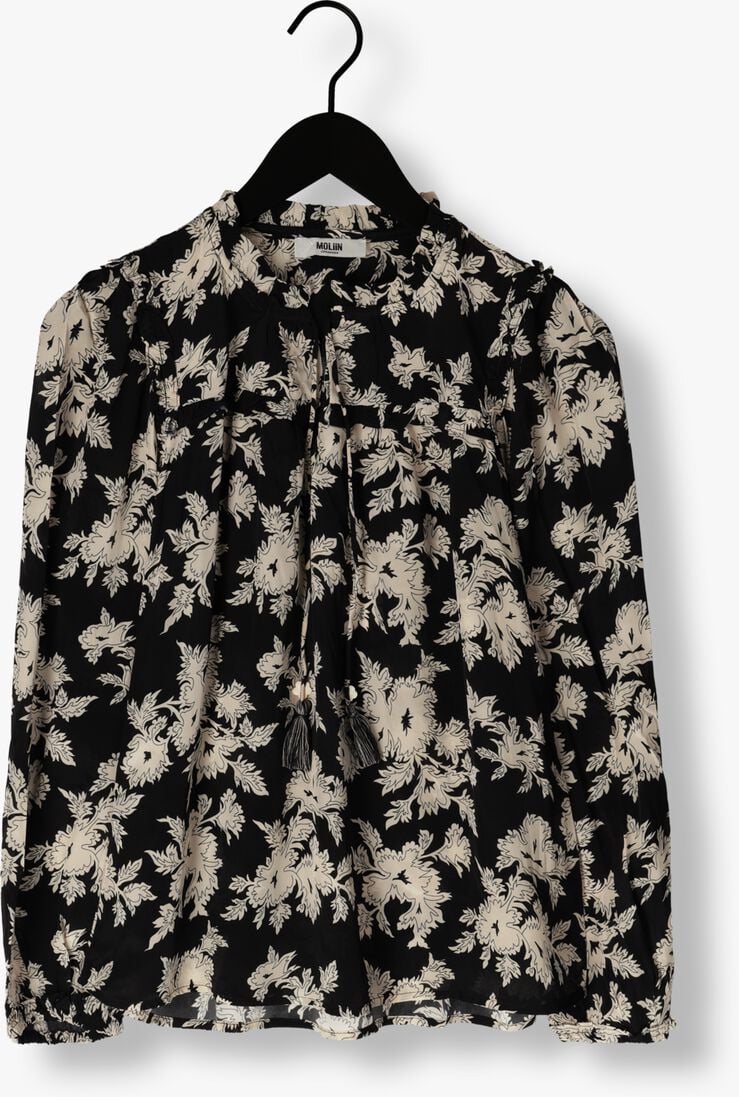 MOLIIN zwarte moliin blouse tina