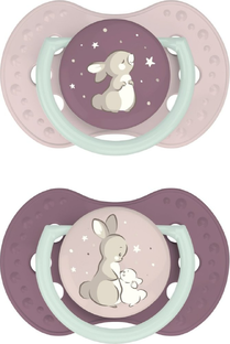 Difrax LOVI Dynamic Pacifier 3-6 Months - Girl 2ST