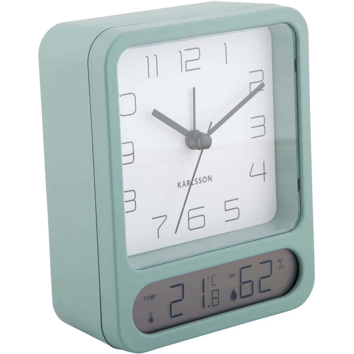 Karlsson Réveil Duo - Jade Gris