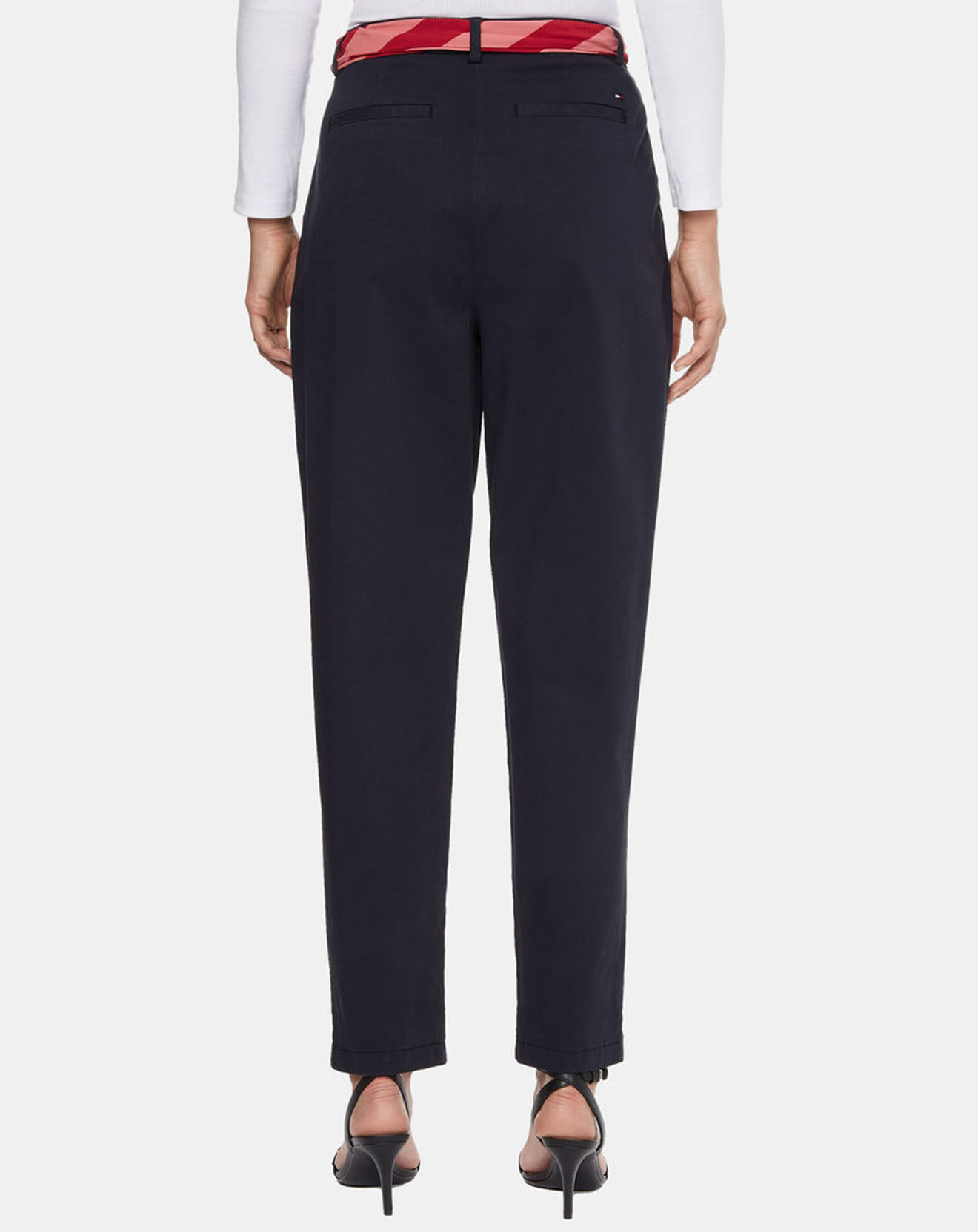 Tommy Hilfiger Pantalon chino avec foulard bleu marine