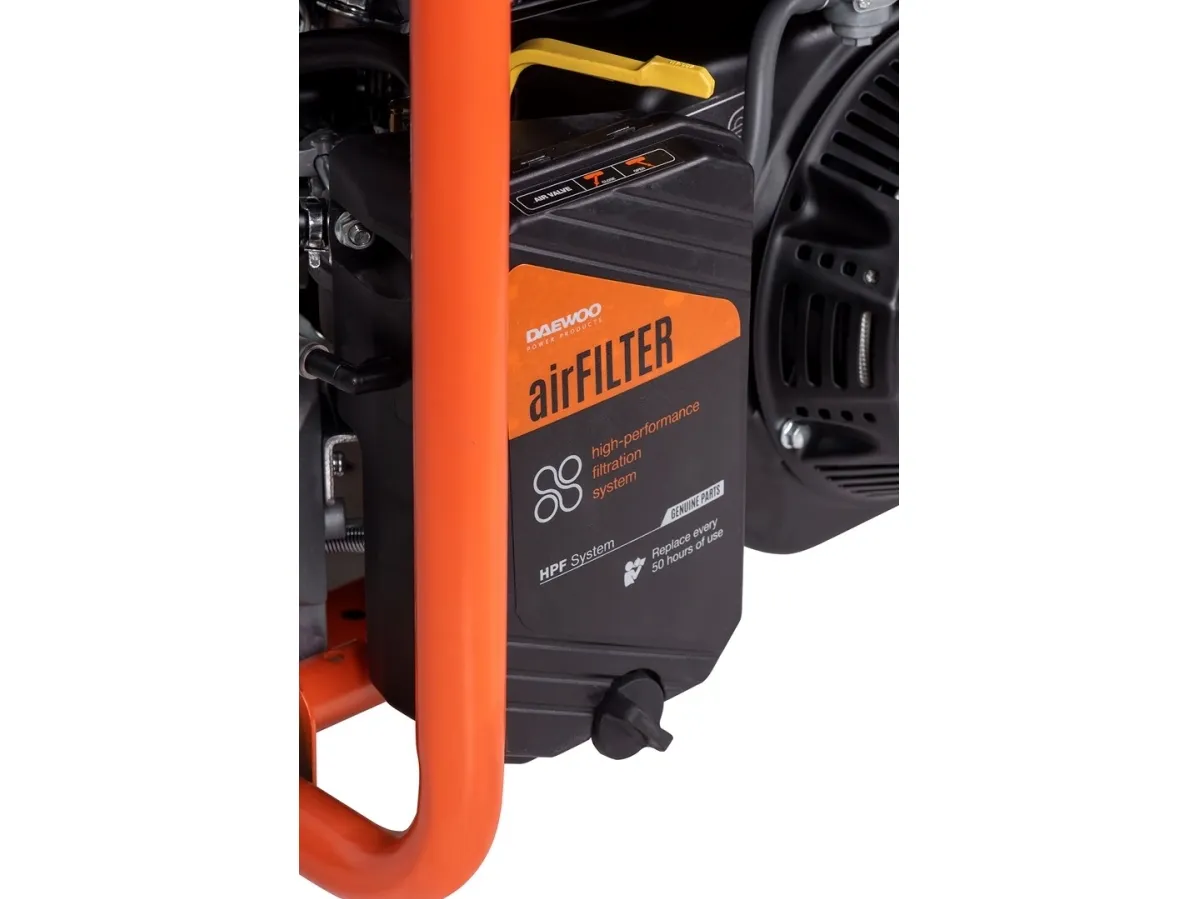 Daewoo GDA 3500DFE, 2800 W, 230 V, 18 L, Benzin, Vejledning, 50 Hz