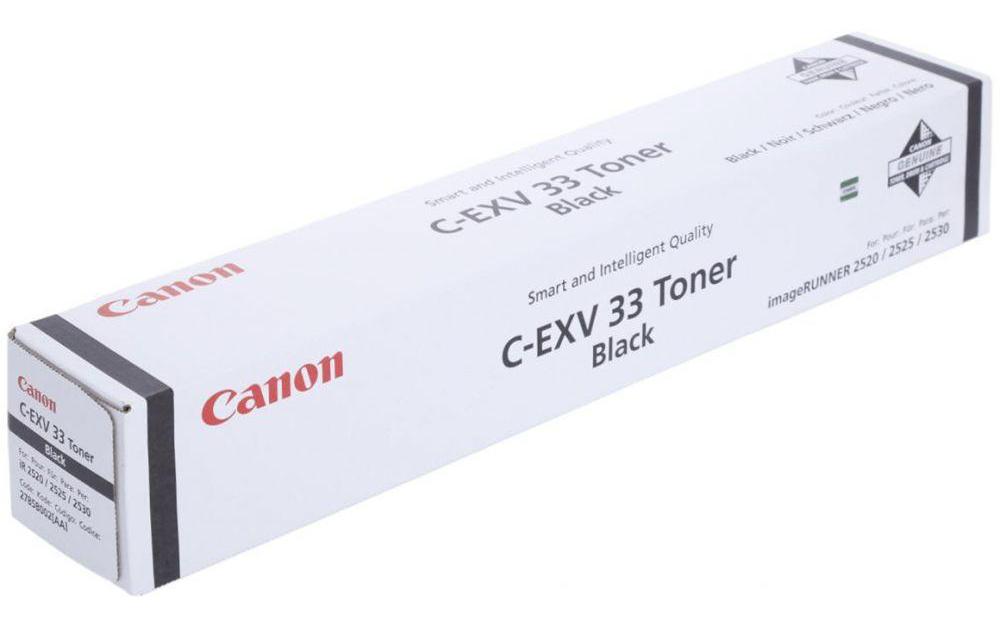 Toner C-EXV 33 / 12785B002 BlackToner, schwarz