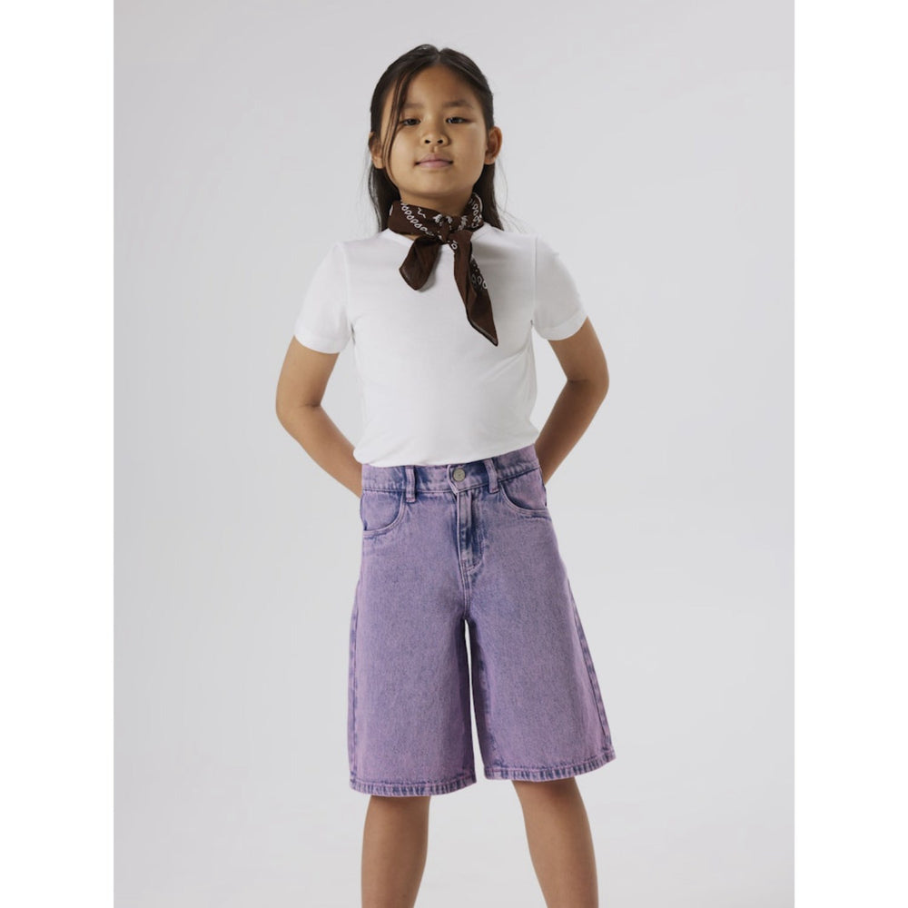Køb Name It Orchid Overdyed Nkfrose Dnm Hw Long Shorts 4009-Za F