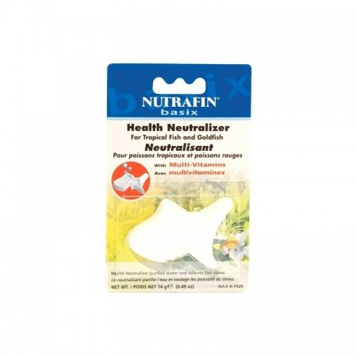 Bloco neutralizador de água fria Nutrafin para aquários