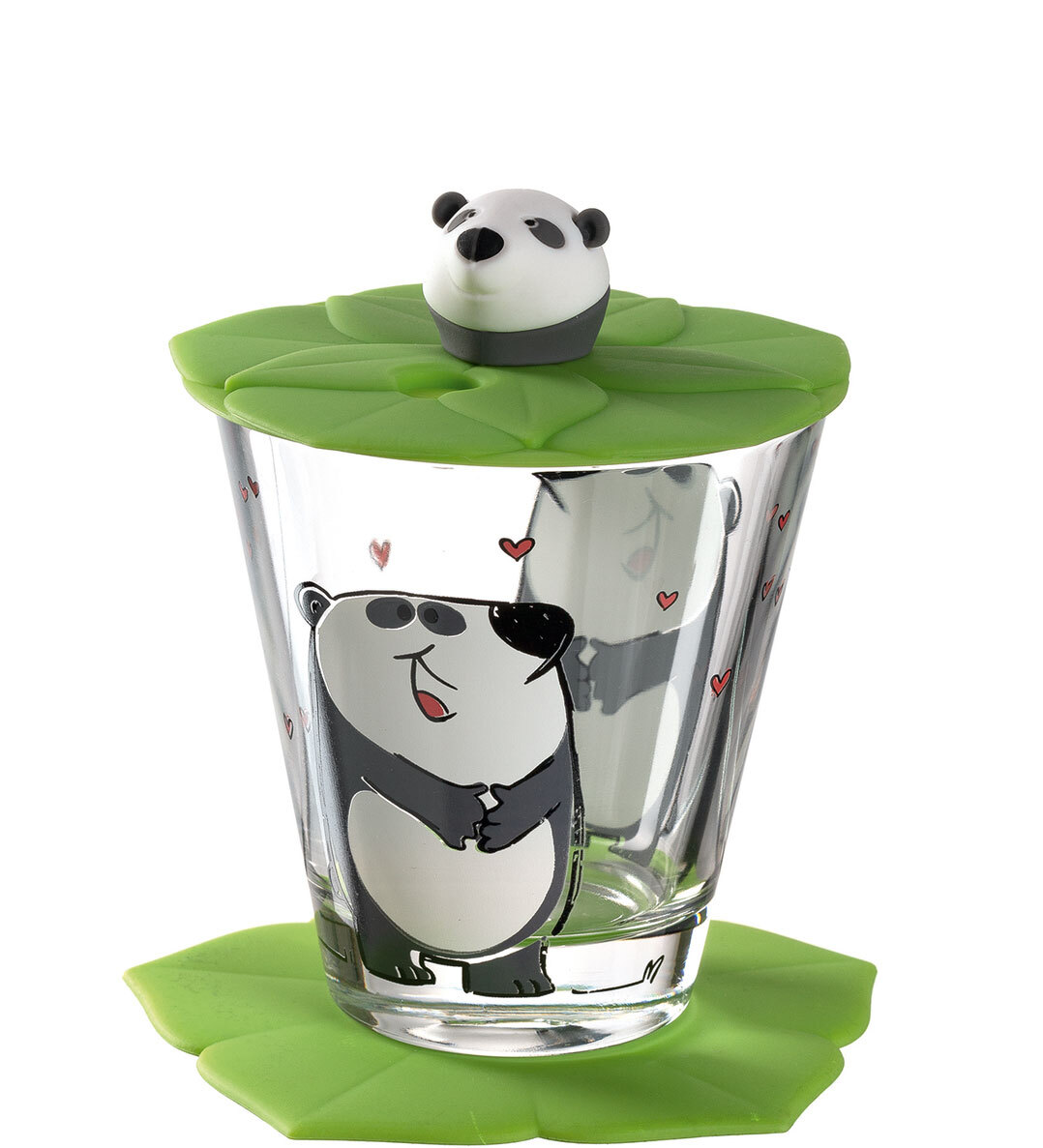 LEONARDO Kinder Trinkset BAMBINI PANDA 3-teilig