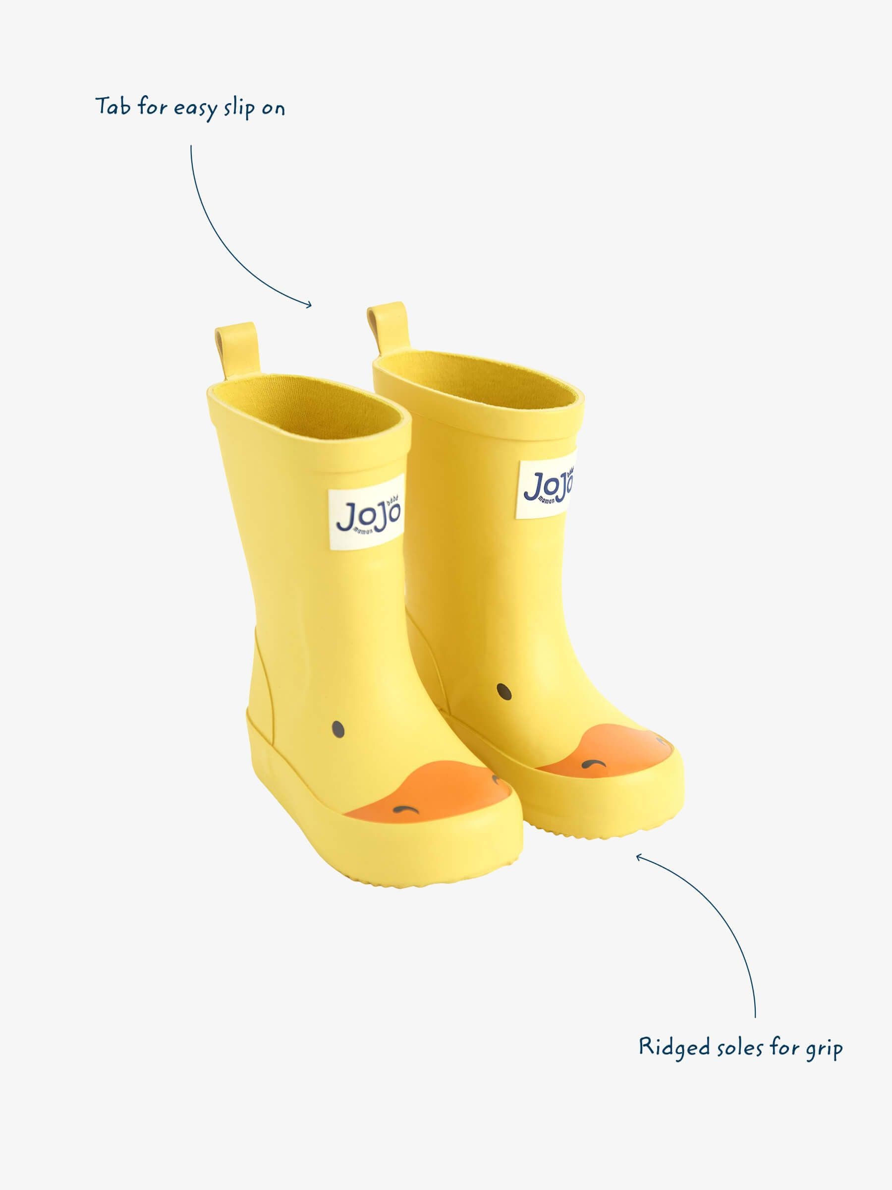 Geel met eend - JoJo Maman Bébé Character Wellies