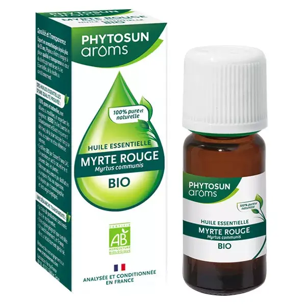 Óleo Essencial de Murta Vermelha Orgânica Phytosun Arôms 10ml