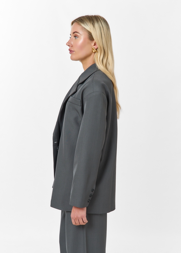Amy blazer donkergrijs