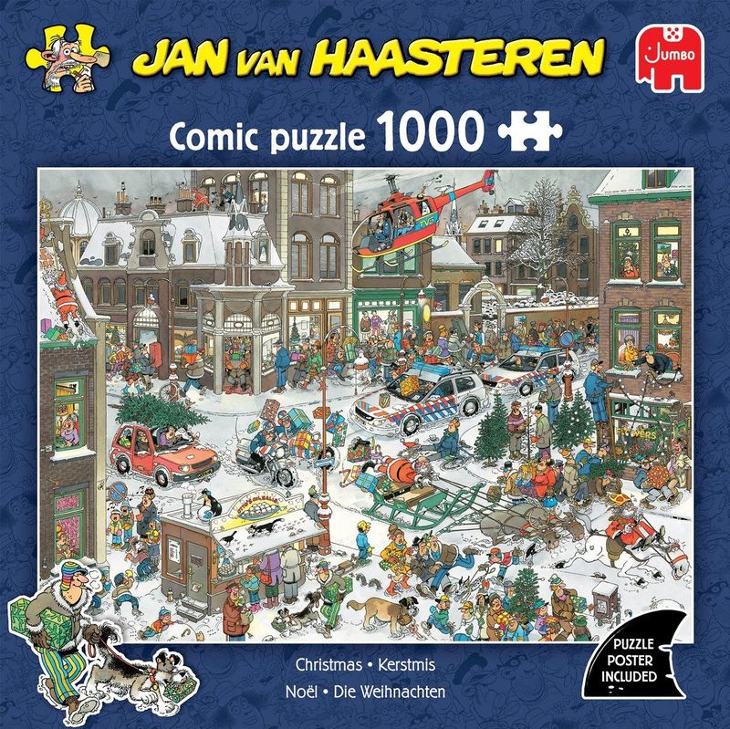 Jan van Haasteren - Kerstmis - Legpuzzel - 1000 Stukjes