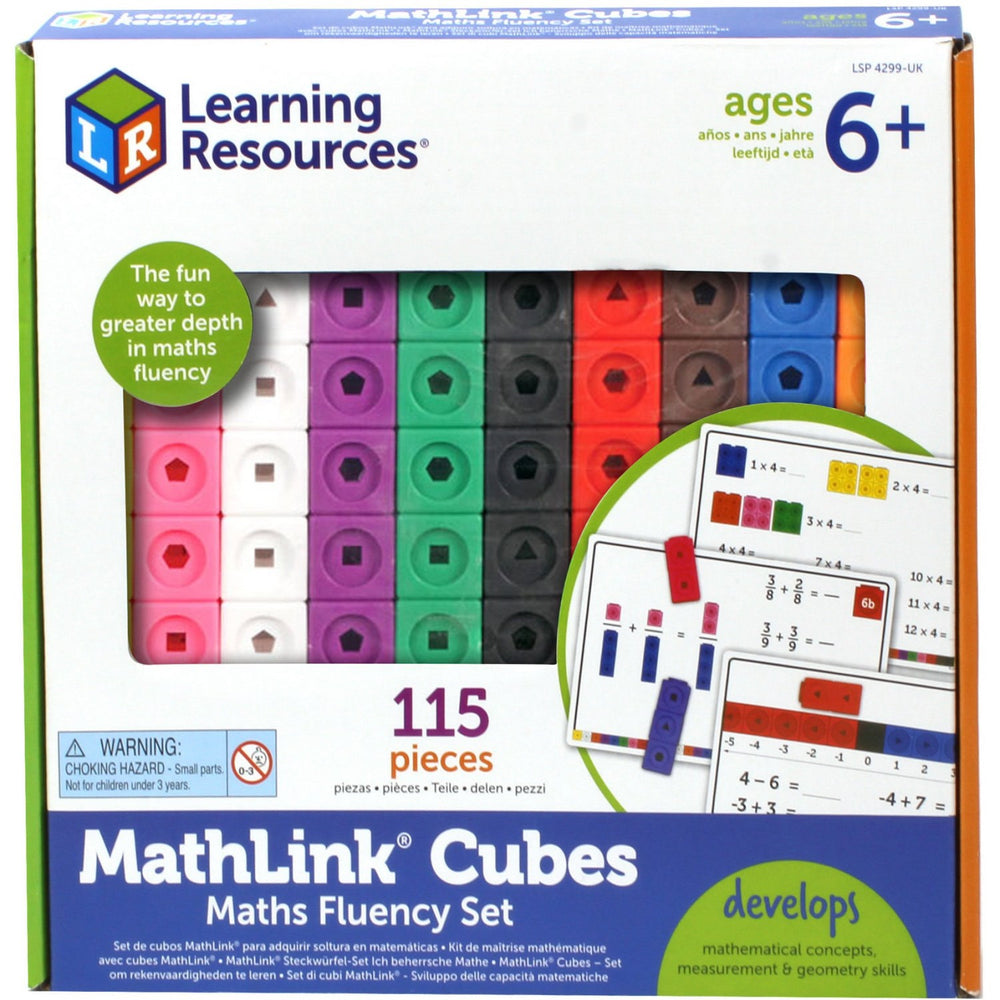 Køb Learning Resources® MathLink® Cubes Maths Fluency Sæt