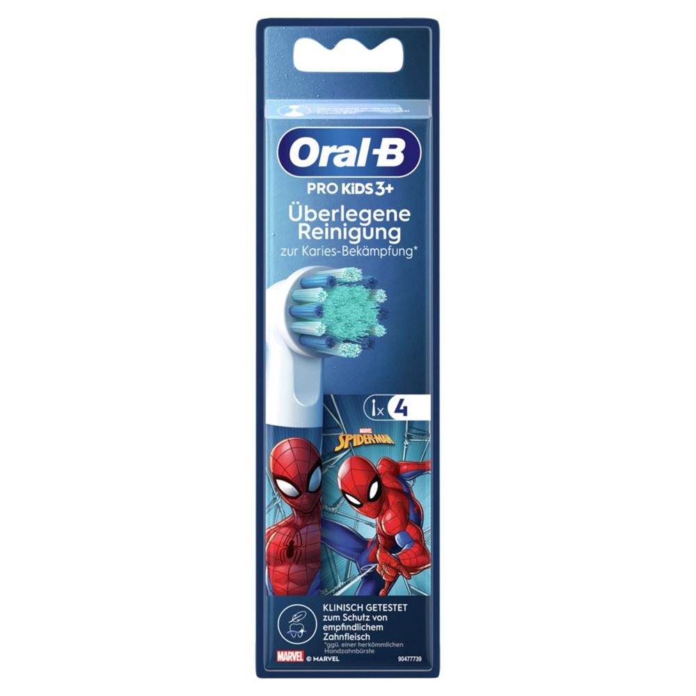 ORAL-B Aufsteckbürsten Kids Spiderman 4 Stk