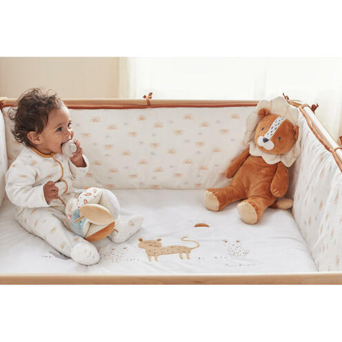 Babou & Kendi Tapis de parc avec bords 75x95 Veloudoux - NOUKIE 'S