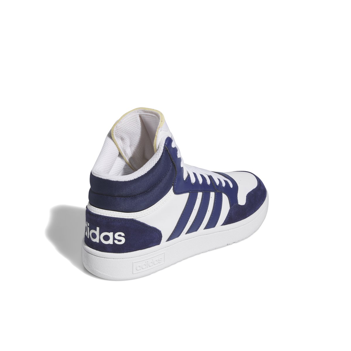 ADIDAS-Hoopsmid-tb.-Baskets de basketball - Talon plat - Gris Clair