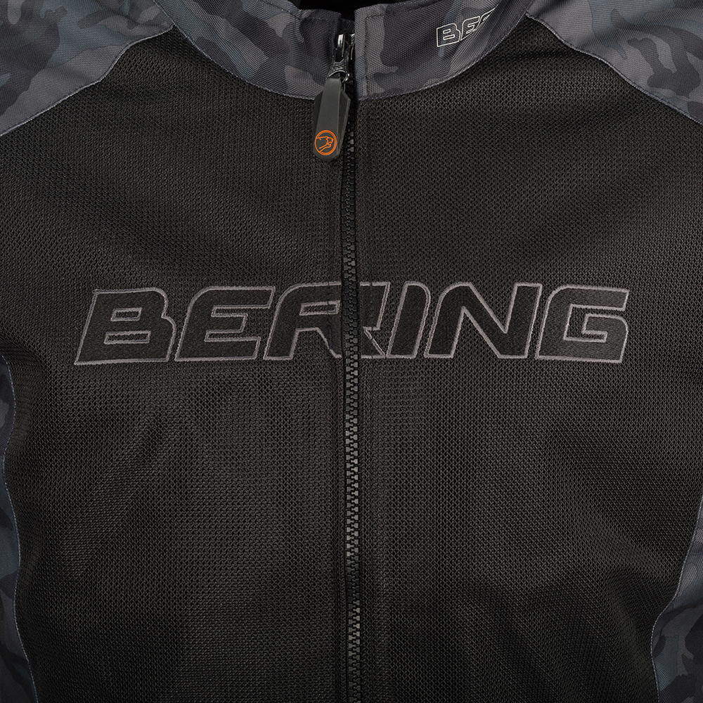 Bering - Blouson Spirit Noir / Camouflage Gris