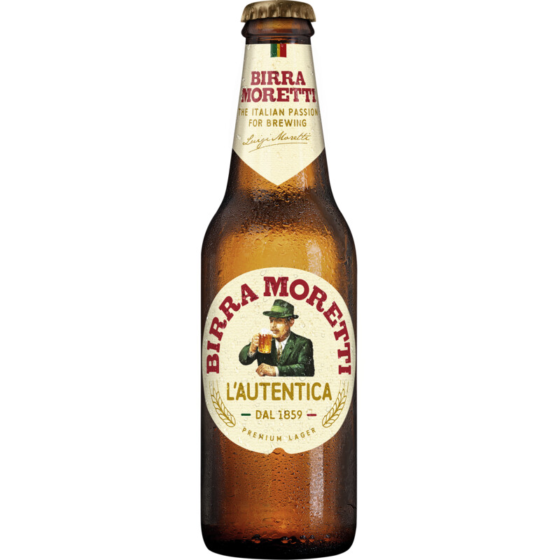 Birra Moretti L'autentica bier