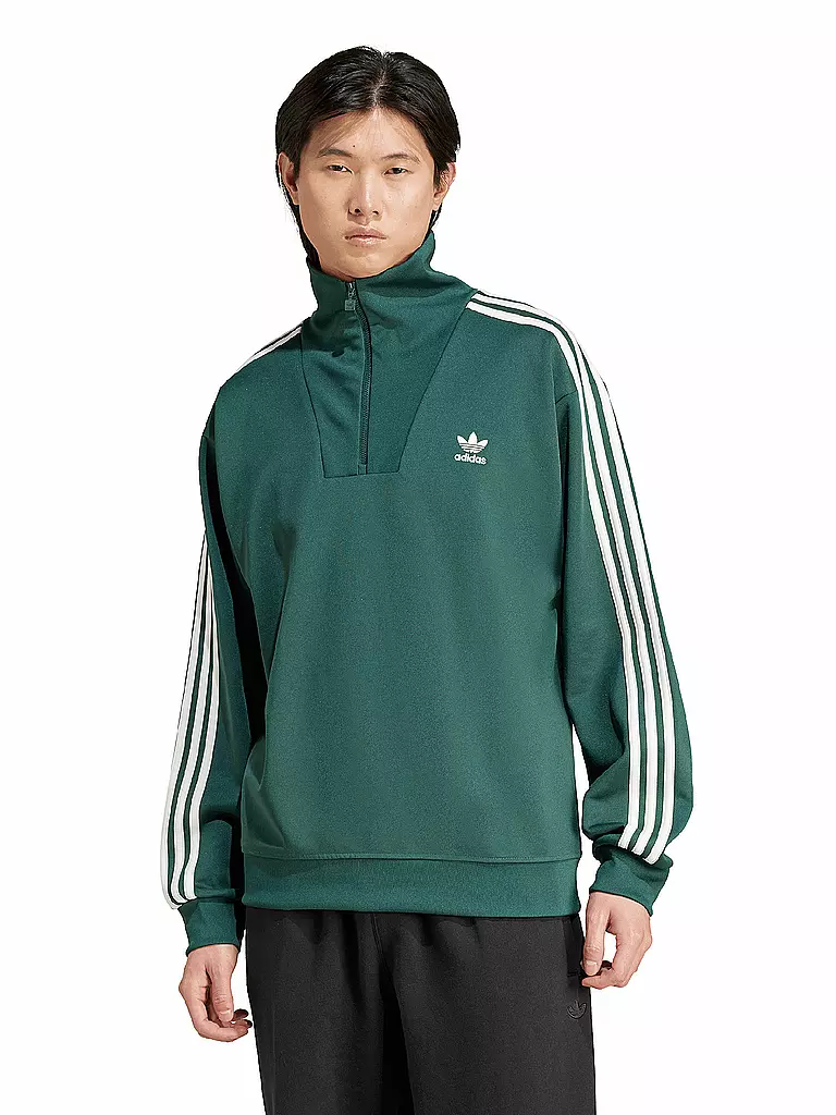 ADIDAS ORIGINALS Troyer Sweater dunkelgrün
