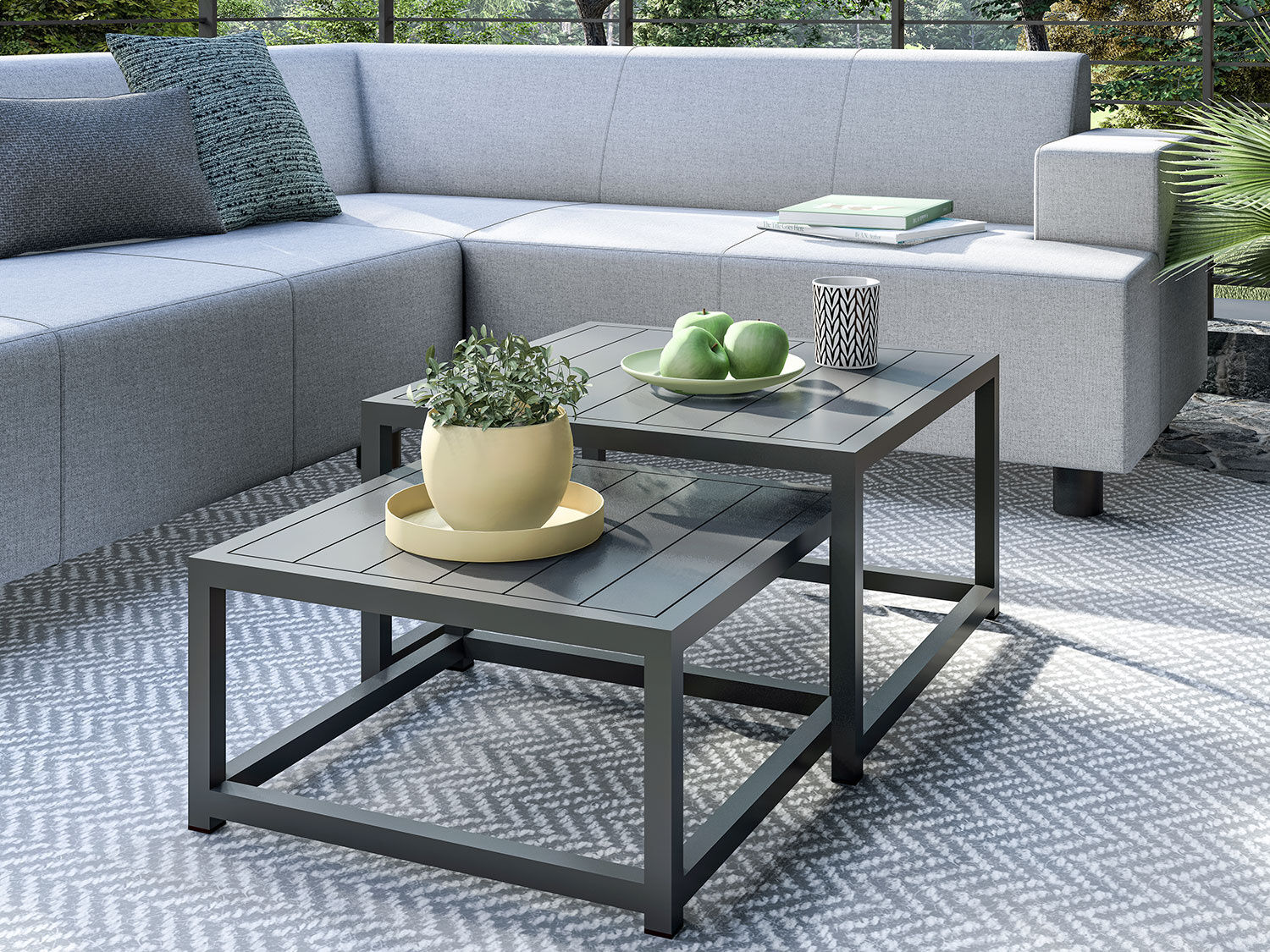 Gartenlounge Dave – aus schnelltrocknendem Quick-Dry-Foam™