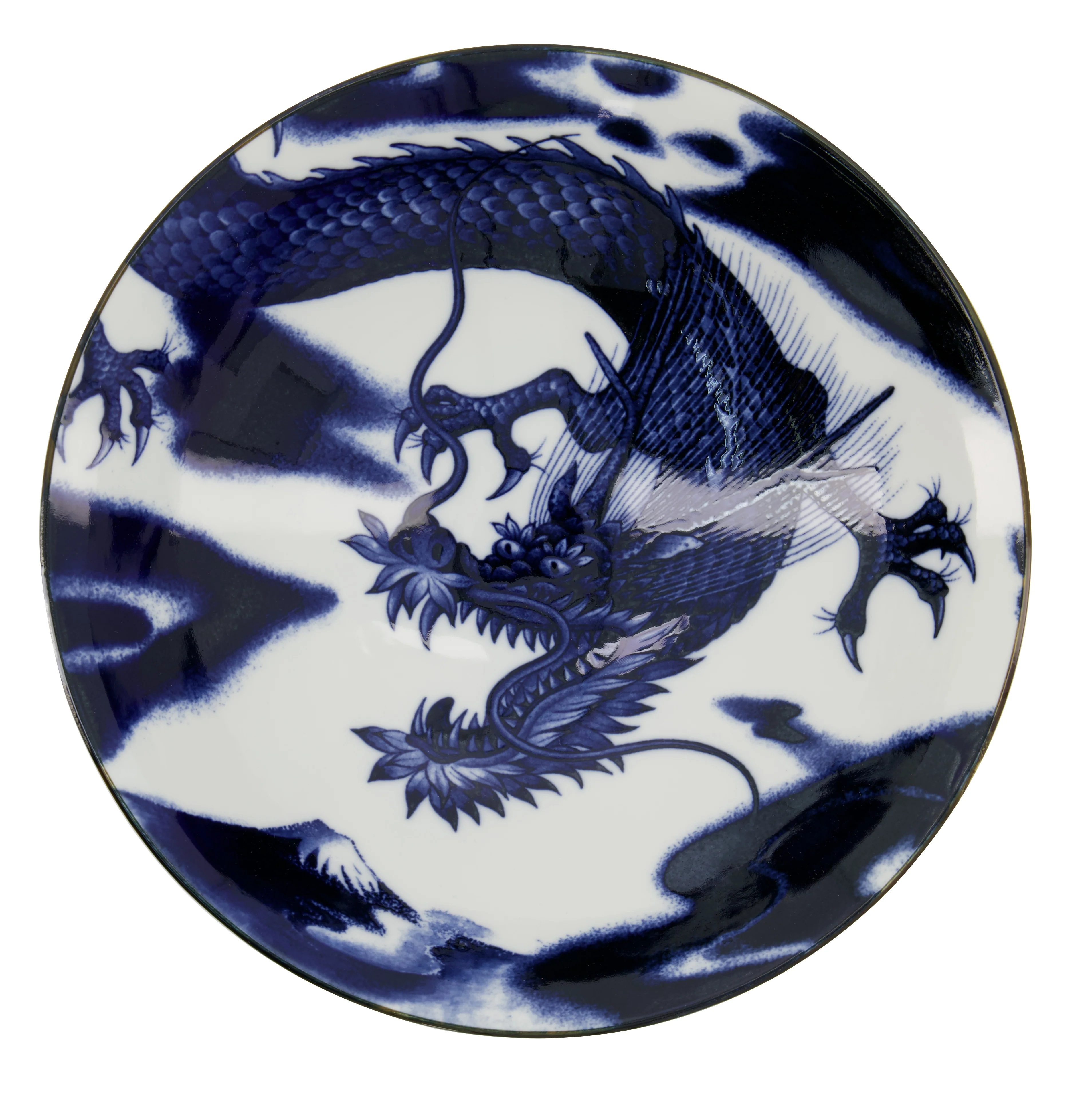 Tokyo Design Studio  Japonism Dragon Menbachi skål - Ø25,5 cm.
