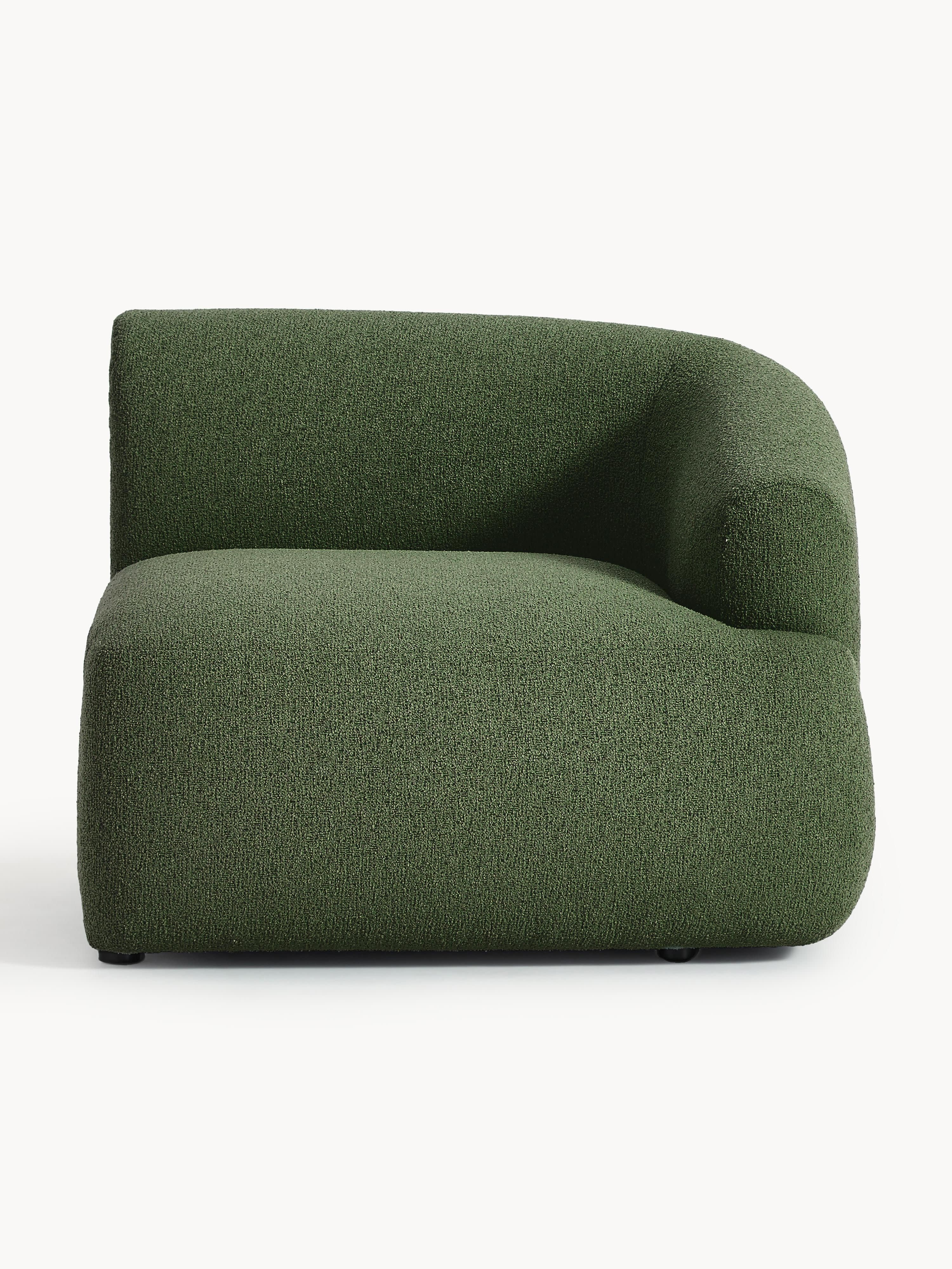 Bouclé hoekmodule Sofia