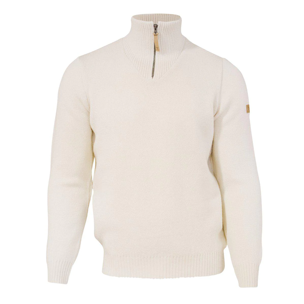 Ivanhoe NLS Elm witte half zip heren trui