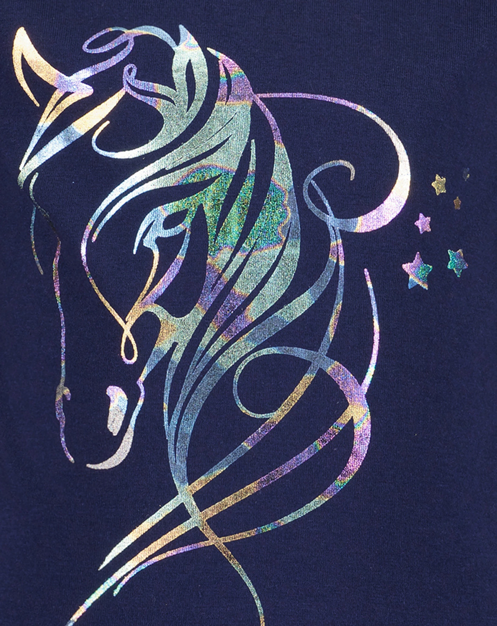 Langarmshirt MAGIC HORSE in ultramarin