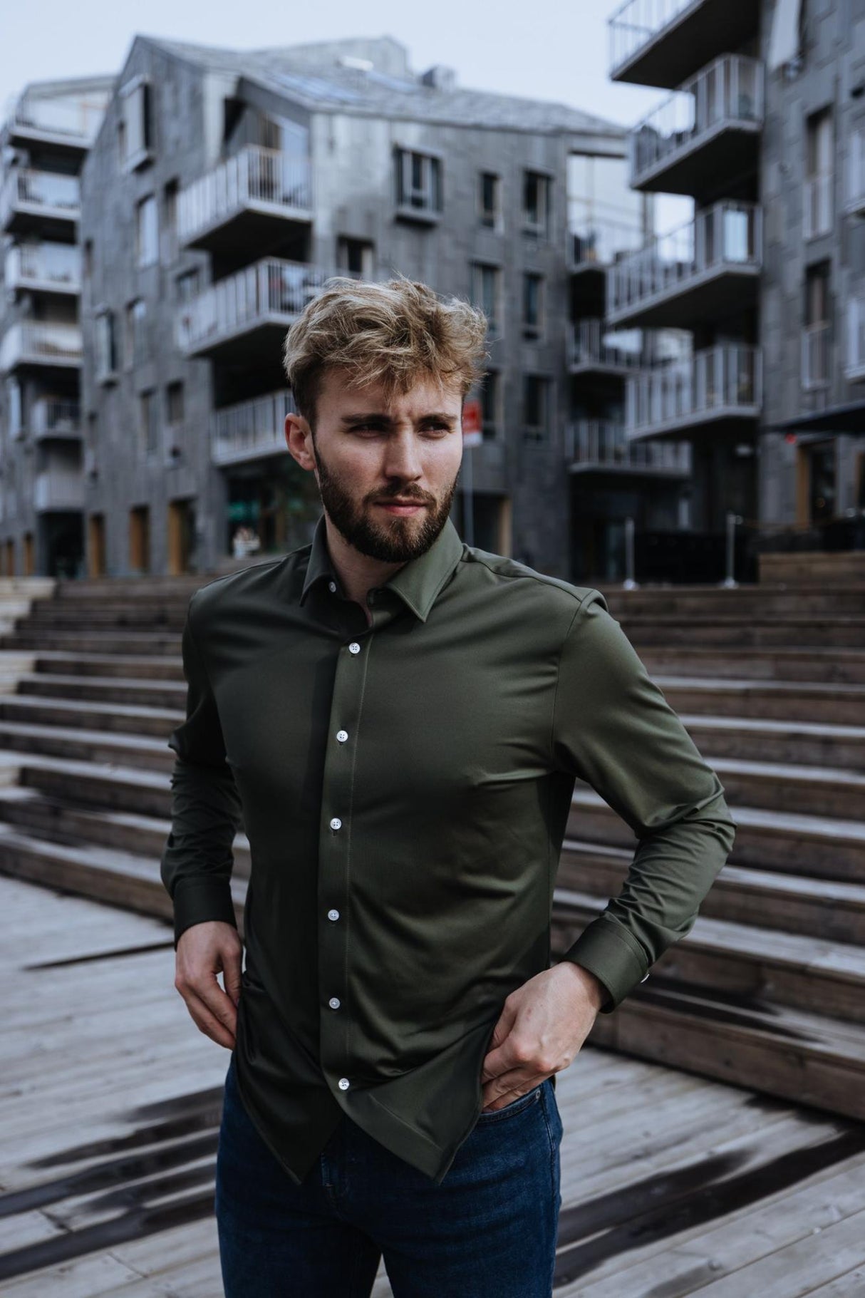 STOIX<br>Marcus Regular Forest Green