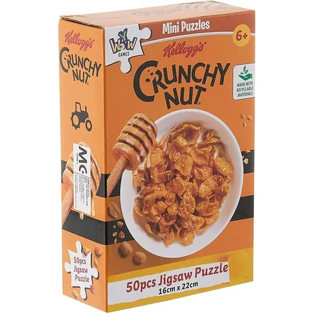 Invento Mini Puzzles KELLOGGS Crunchy Nut, 50 Teile