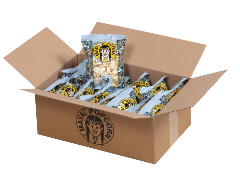Maya Popcorn Popcorn   Salz 16 x 14 g Salz Popcorn