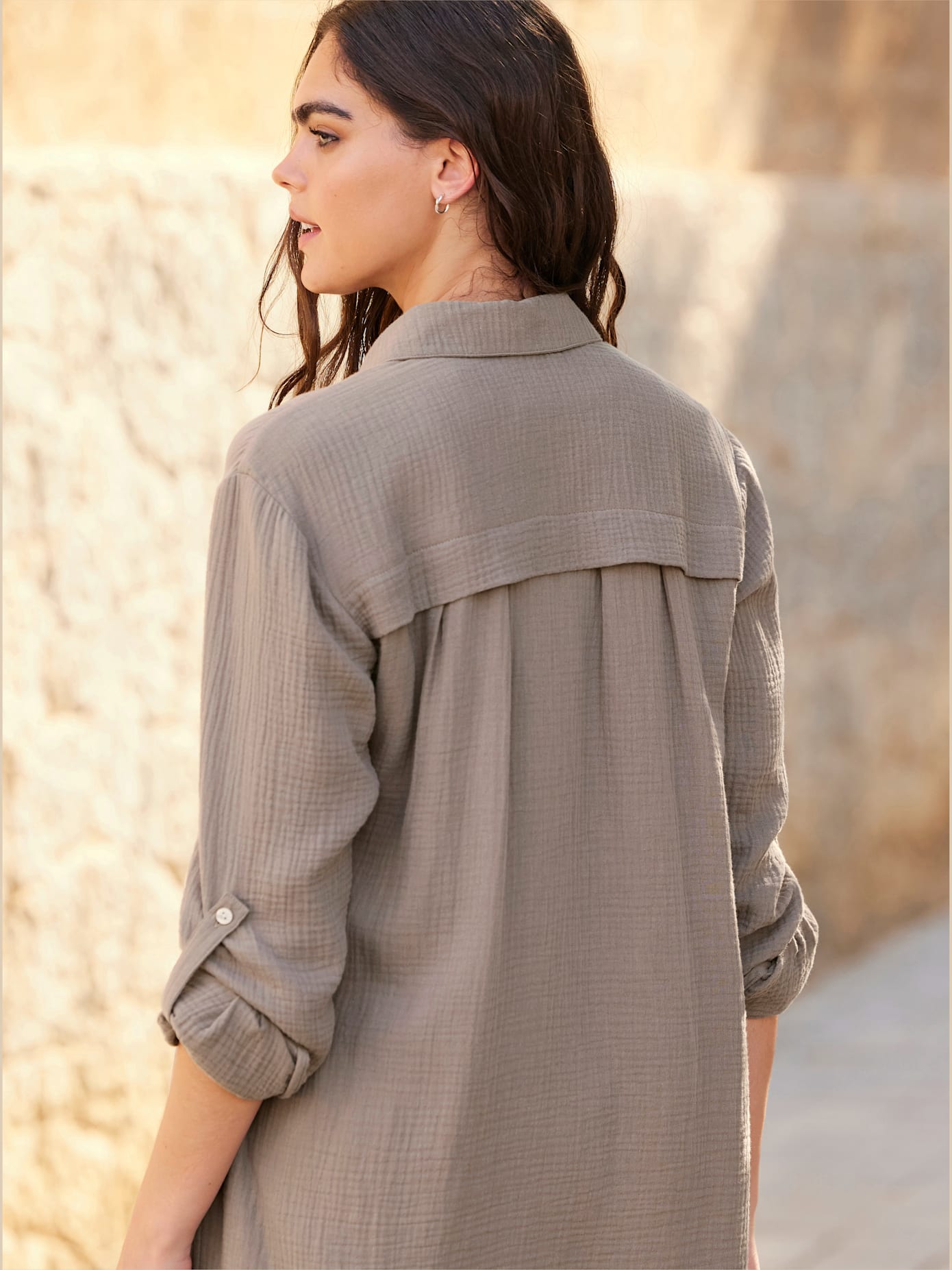 Chemisier pur coton