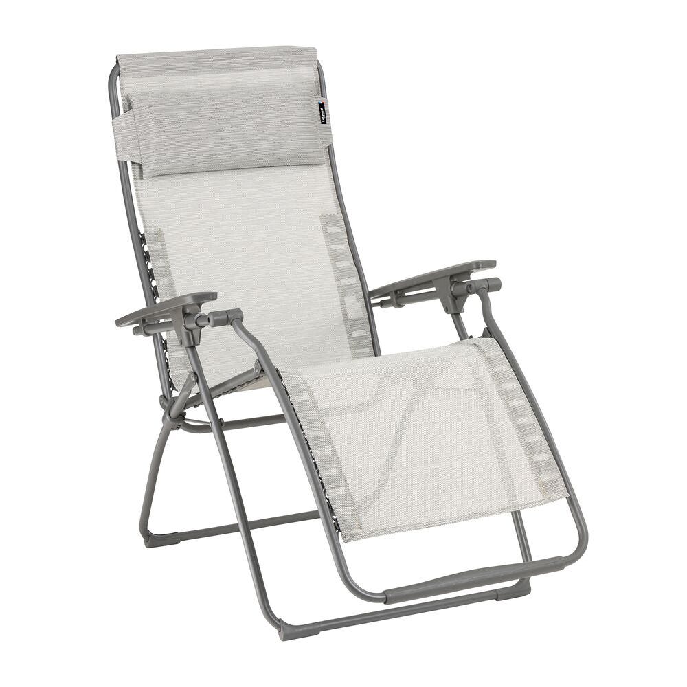Zero-Gravity-Relaxliege Futura Batyline® Duo Grau Galet