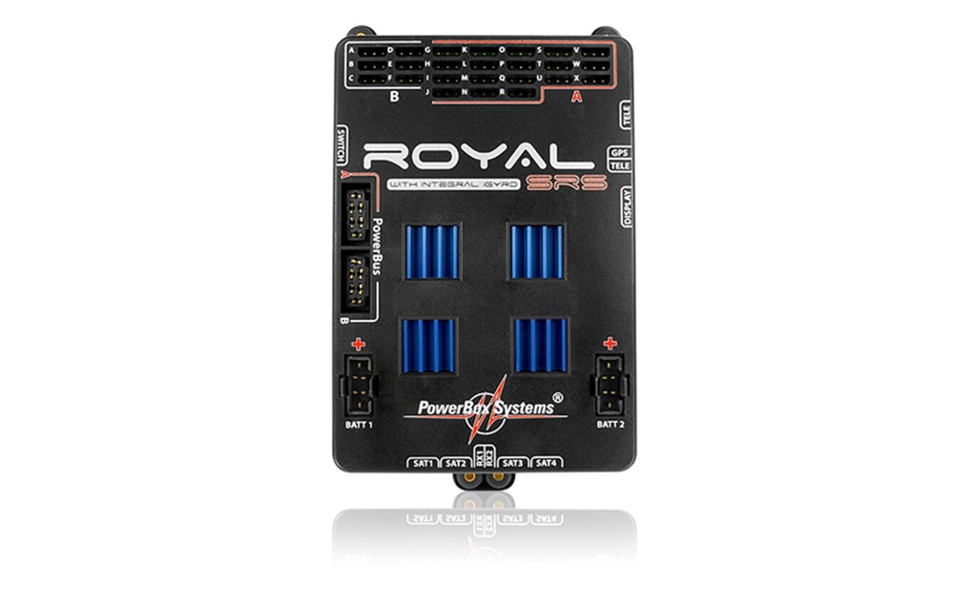 Akkuweiche Royal SRS inkl. LC-Display<br>Akkuweiche